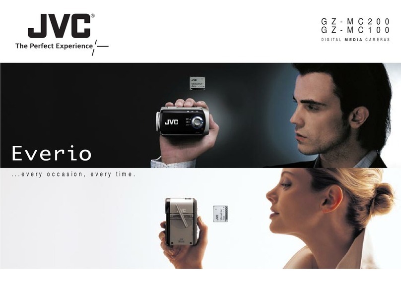 JVC GZMC100 - Everio 2MP 4 GB Microdrive... User manual