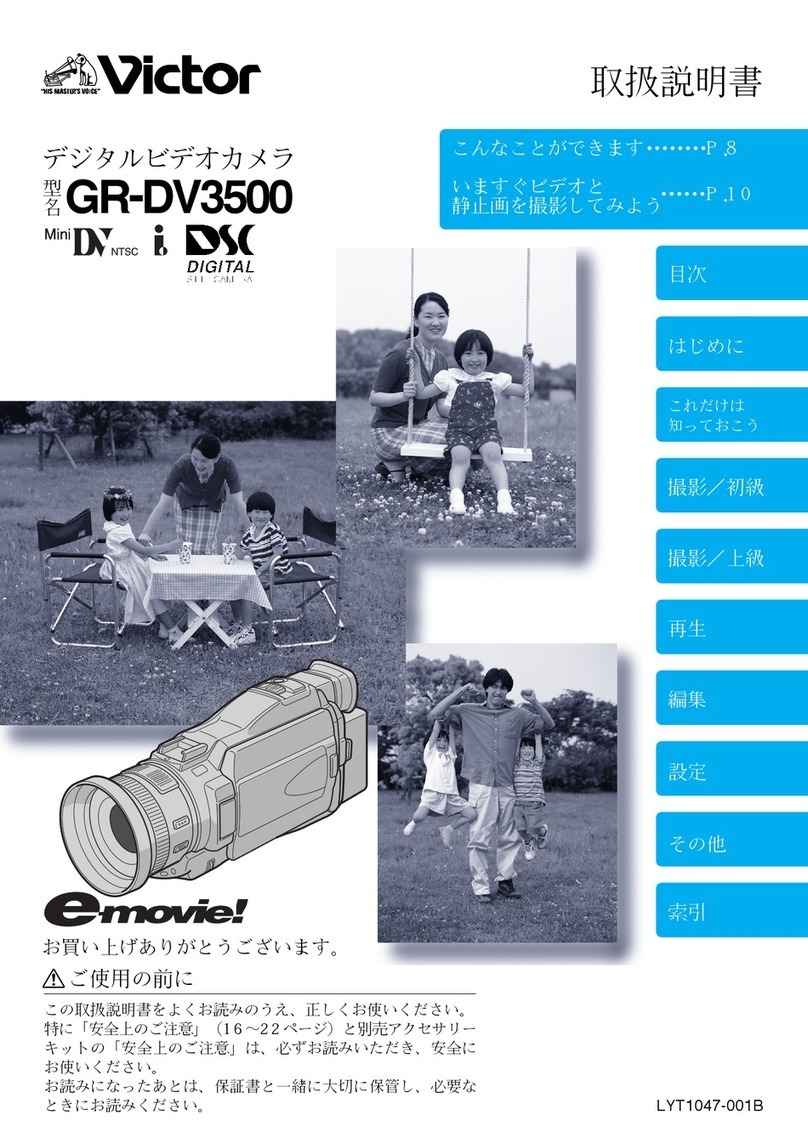 Victor E-movie GR-DV3500 manual