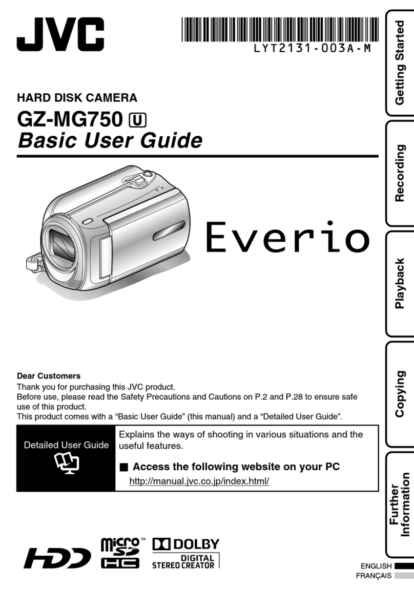 JVC Everio 1109MNH-SW-VMUC user guide