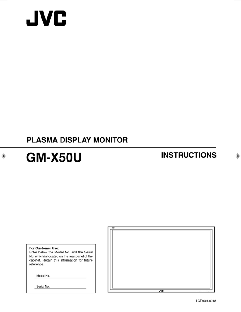 JVC GM X50U User manual