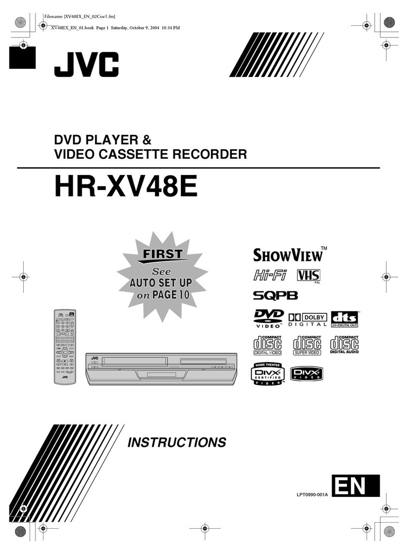 JVC HR-XV48E User manual