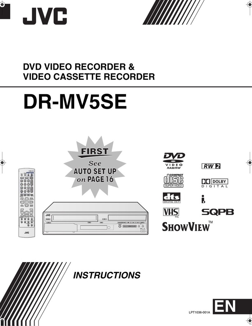 JVC DR-MV5SE instructions