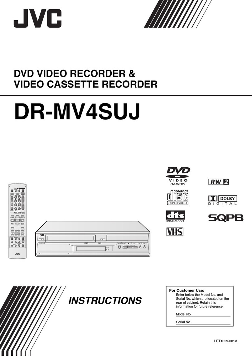 JVC DR-MV4SUJ instructions