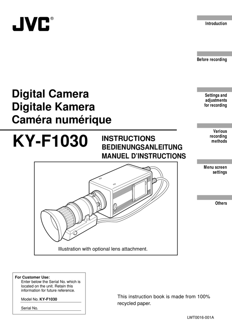 JVC KY-F1030U - Sxga Digital Image Capture... User manual