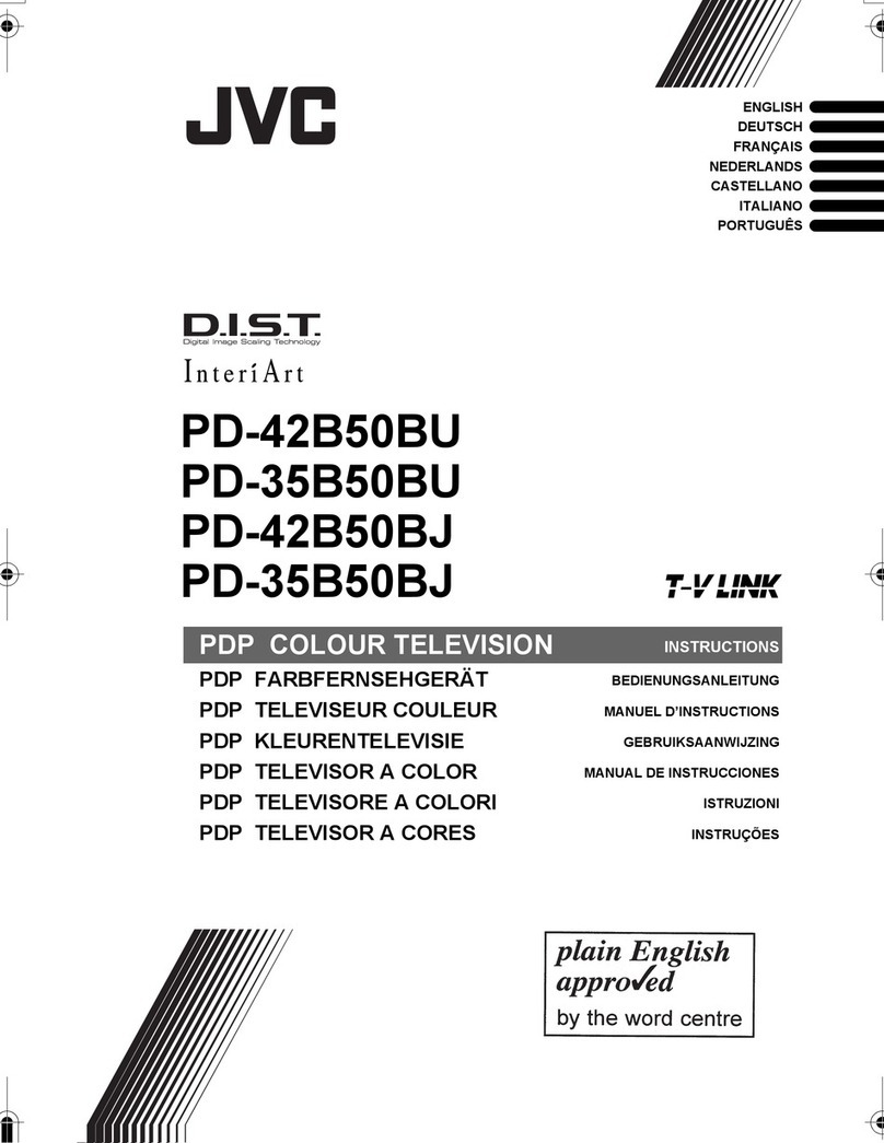 JVC PD-42B50BU, PD-35B50BU, PD-42B50BJ,... User manual
