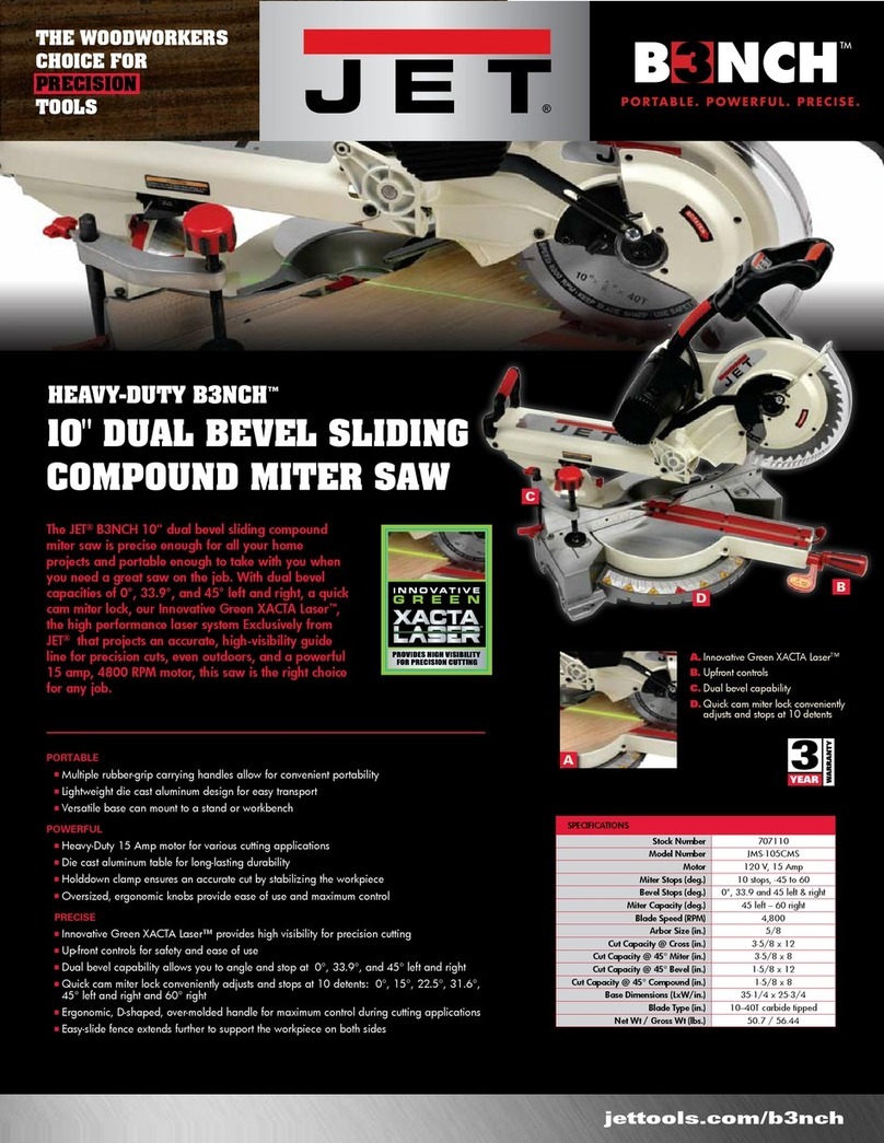 Jet JJP-8BT Specifications