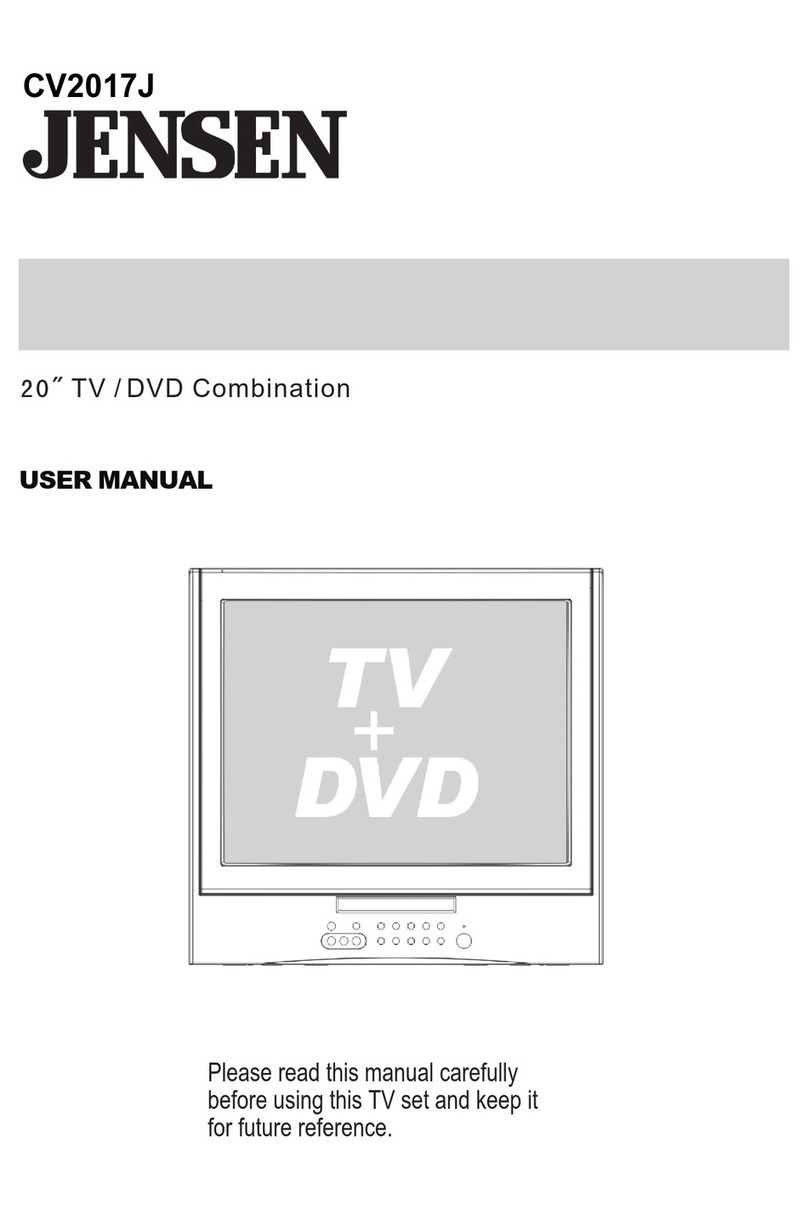 Jensen CV2017J user manual