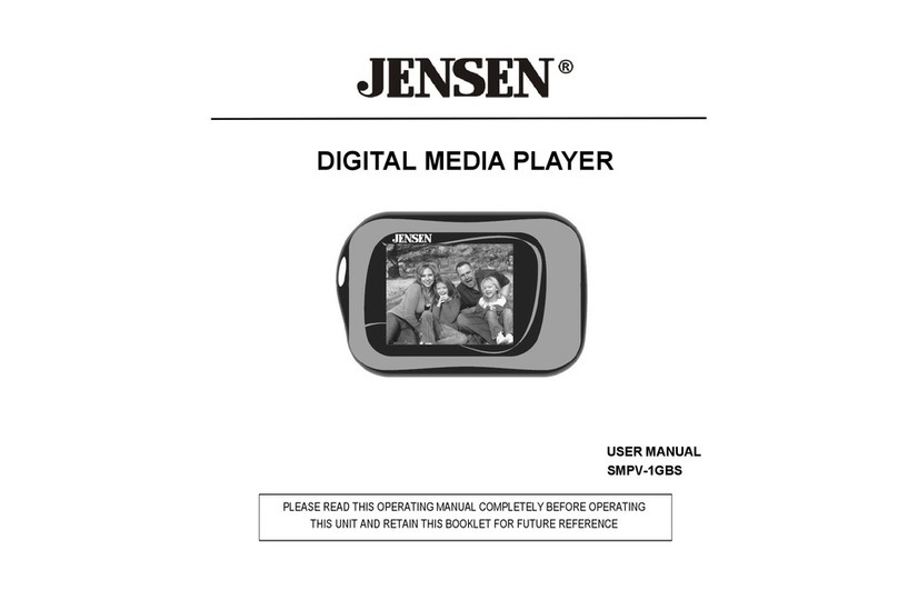 Jensen SMPV-1GBS user manual