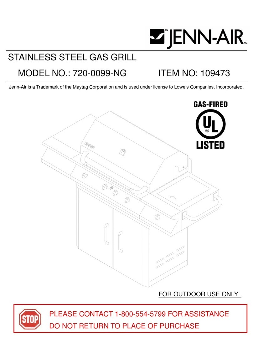 Jenn-Air 720-0099-NG manual