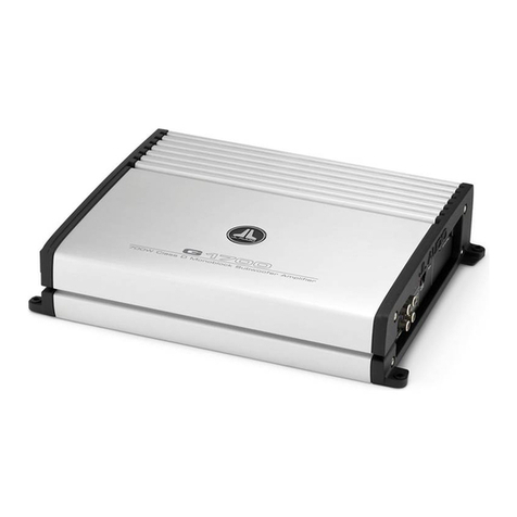 JL Audio G1700 owner's manual