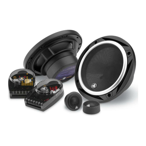 JL Audio C2-600 User manual