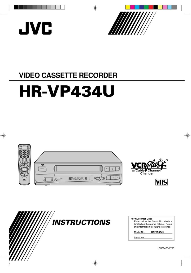JVC HR-VP434U User manual