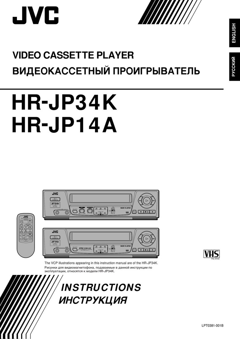 JVC HR-JP34K User manual