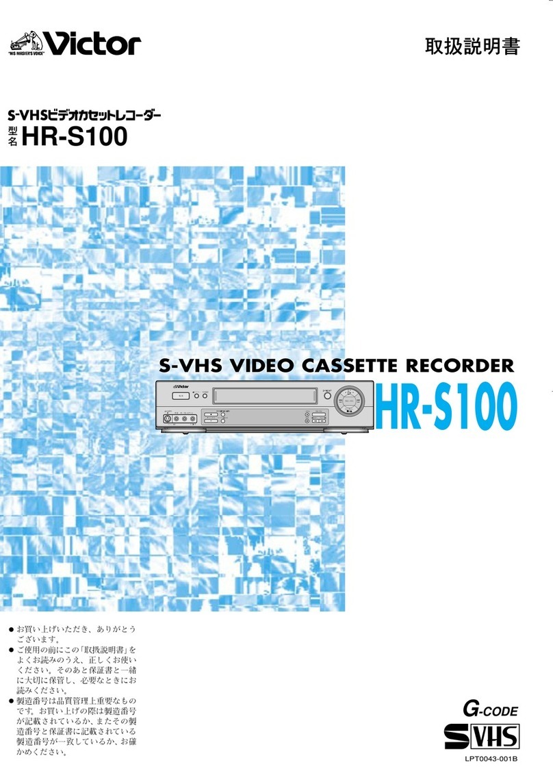 JVC HR-S100 User manual