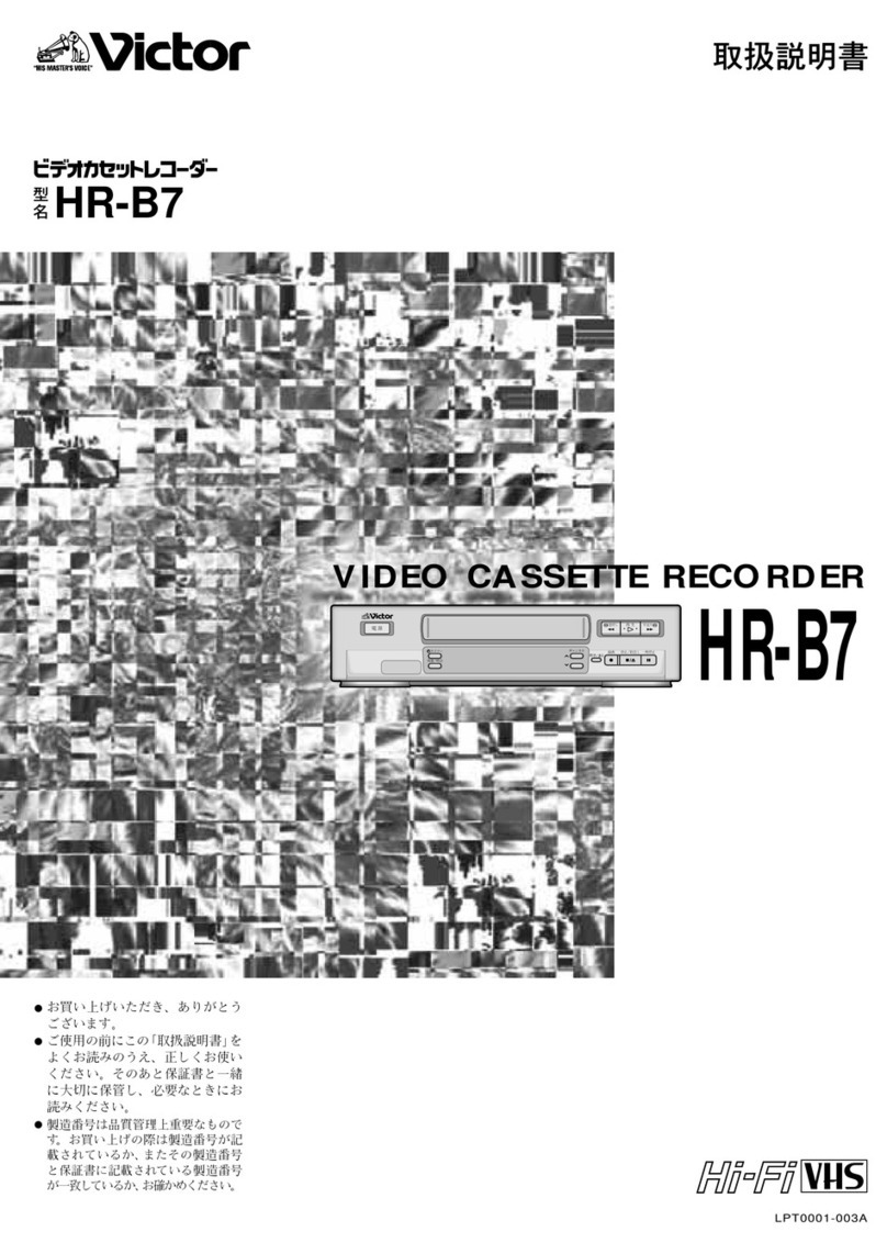JVC HR-B7 User manual