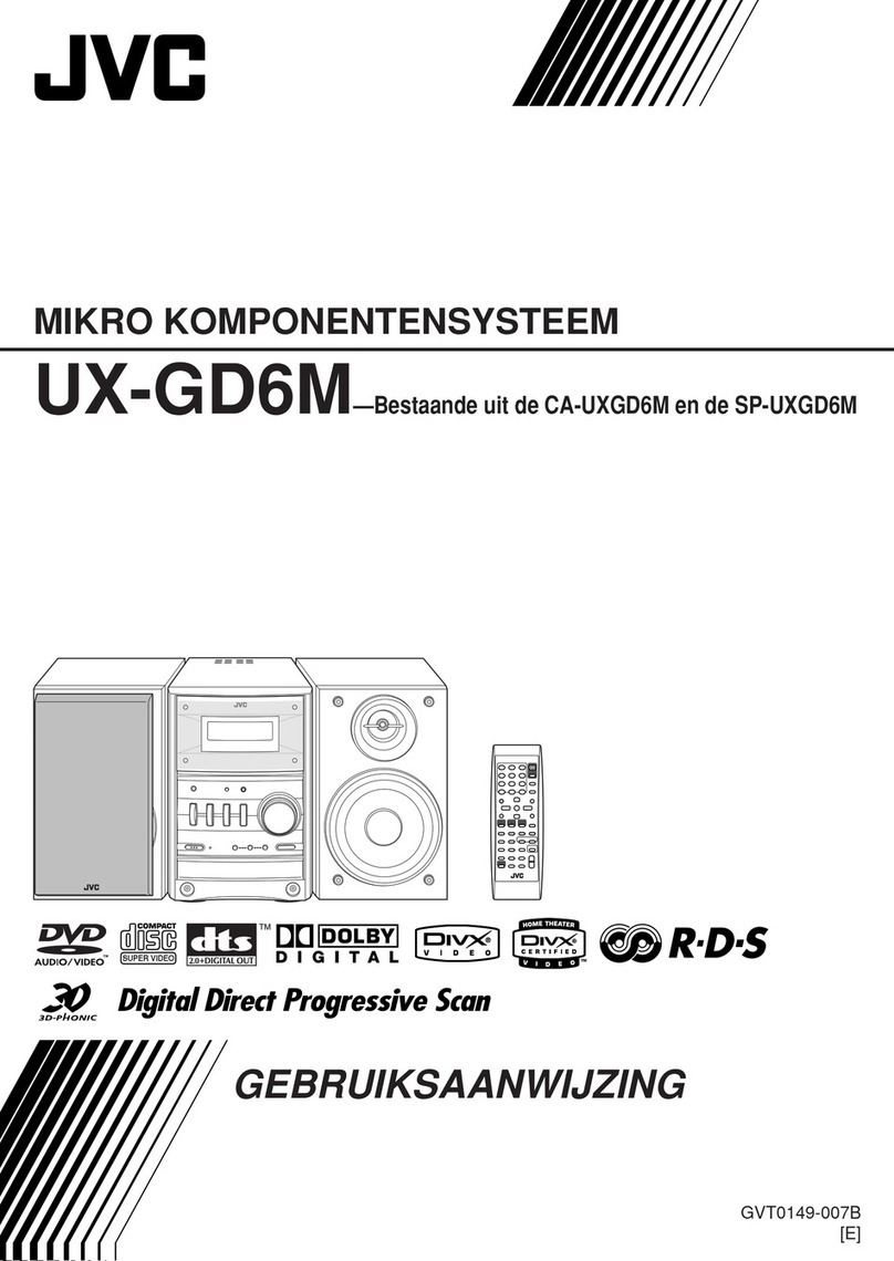 JVC UX-GD6M User manual
