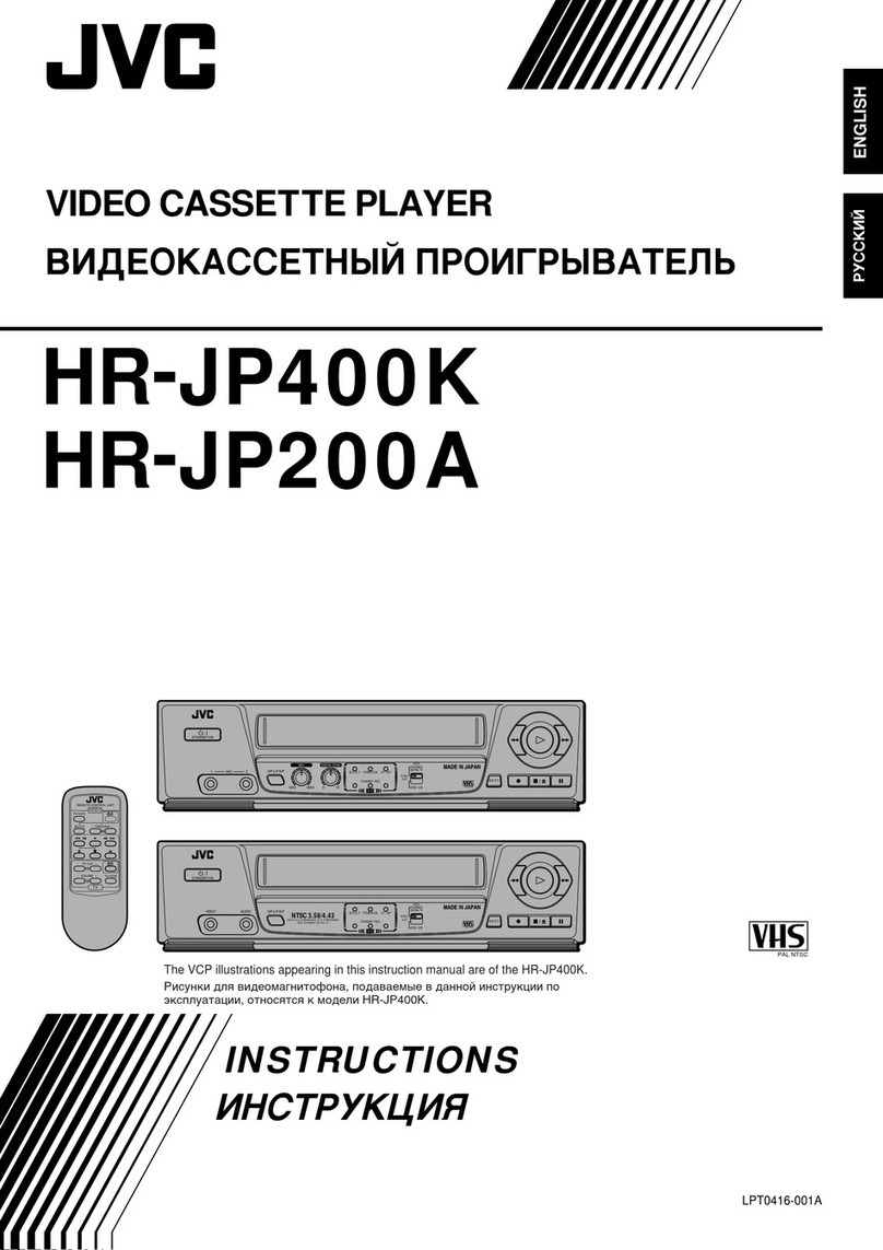 JVC HR-JP200A User manual