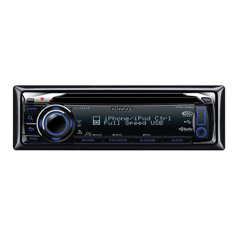 Kenwood KDC-MP445U User manual