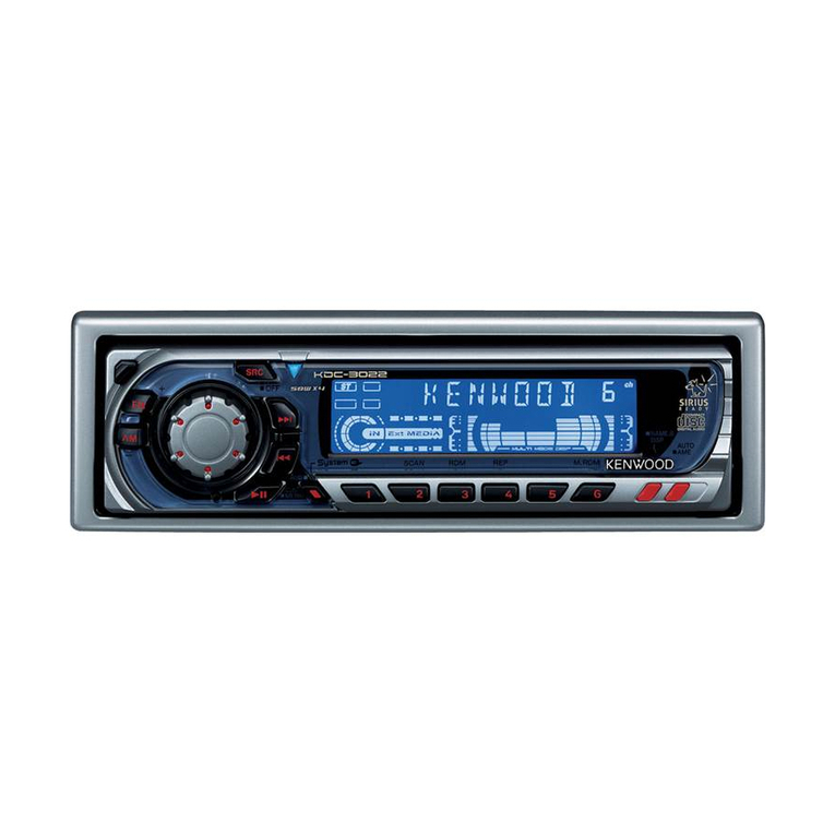 Kenwood KDC-3022 User manual