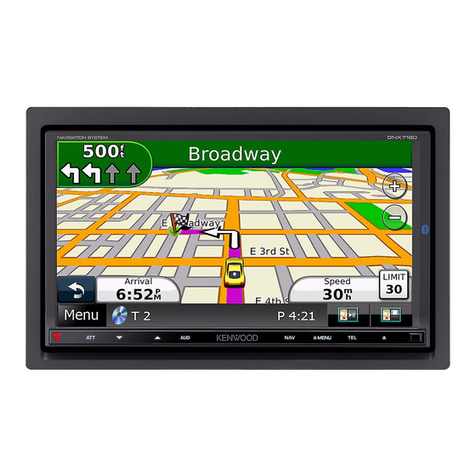 Kenwood DNX7180 User manual