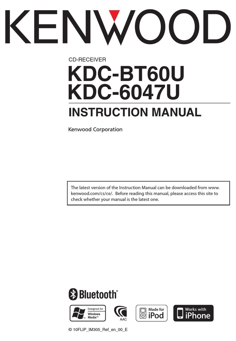 Kenwood KDC-6047U instruction manual