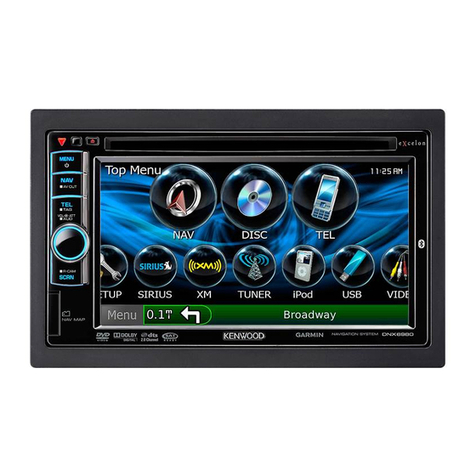 Kenwood DNX6040EX User manual