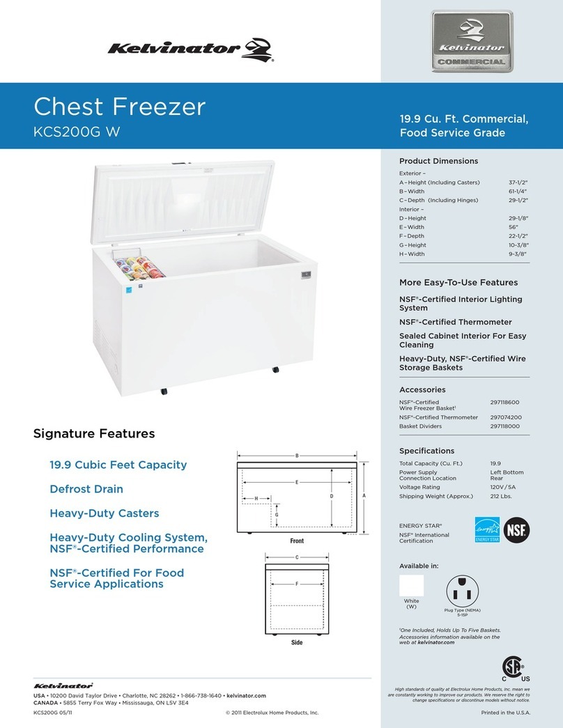 Kelvinator KCS200G W Brochure & specs
