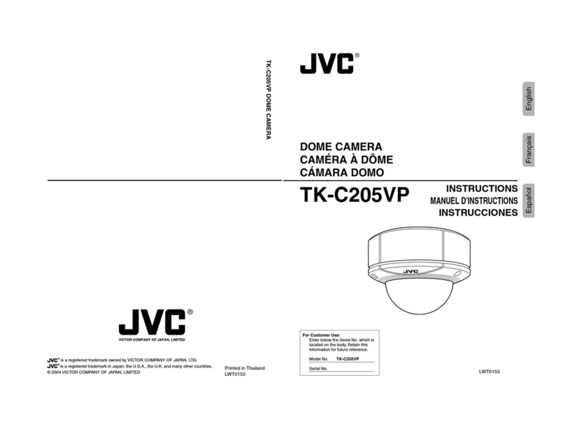 JVC TK-C205VP User manual
