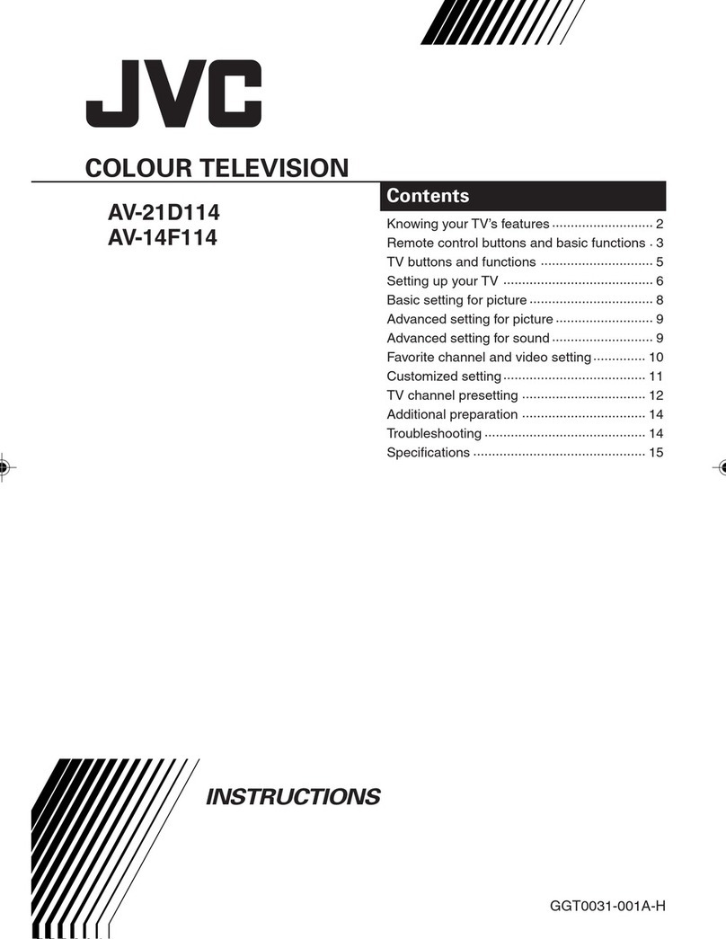 JVC AV-14F114 User manual