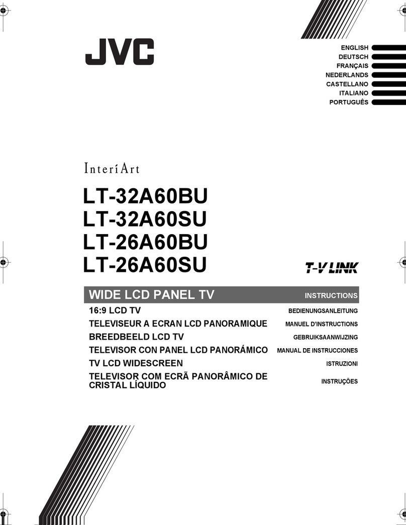 JVC InteriArt LT-32A60BU User manual
