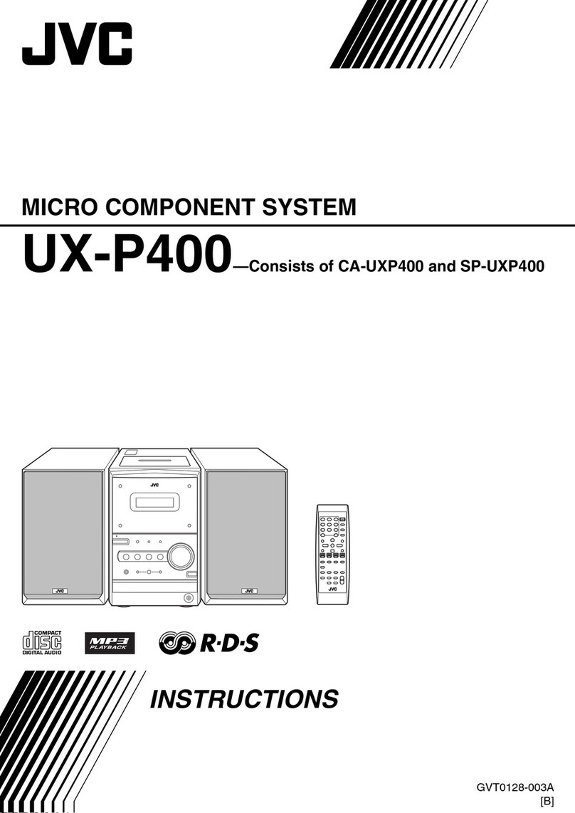 JVC CA-UXP400 User manual