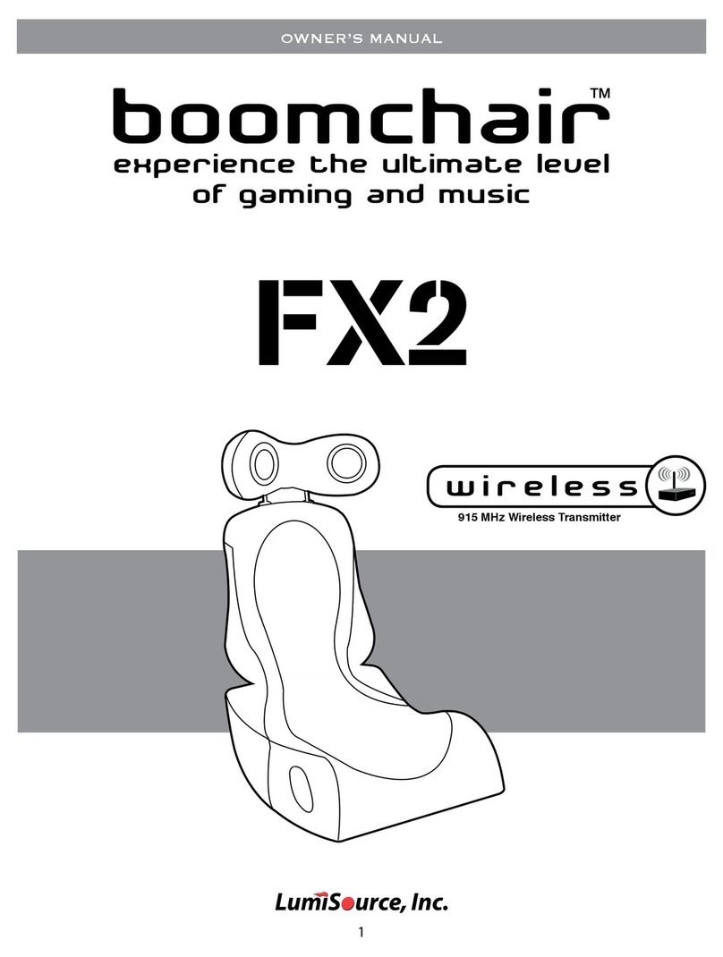LumiSource boomchair FX2 User manual