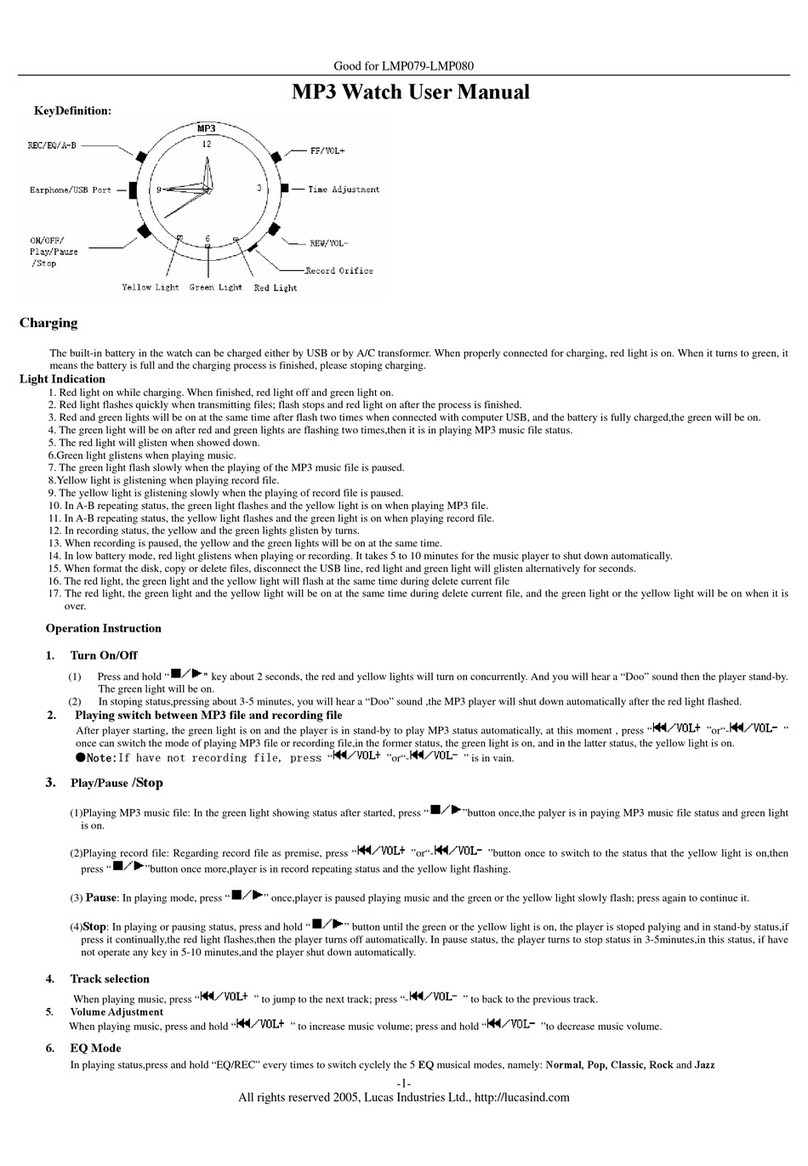 Lucas Industries LMP079 user manual
