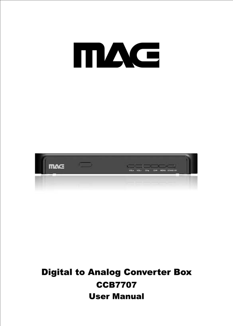 MAG CCB7707 user manual