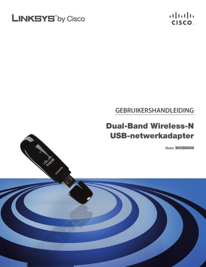 Linksys WUSB600N (EU) User manual