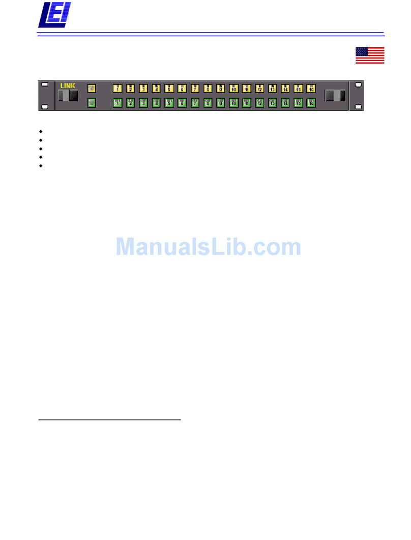 Link electronics 862-XL1616HD/3 User manual Link electronics 862-XL1616HD/3 User manual