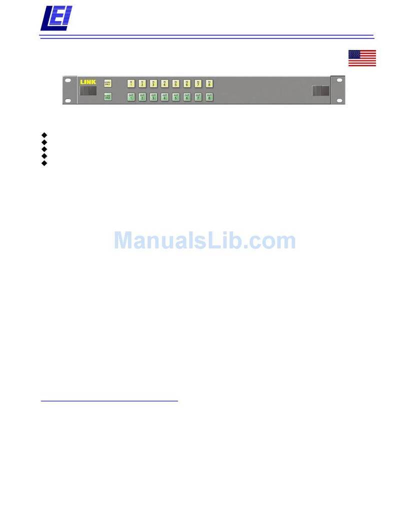 Link electronics 861-XL818G User manual Link electronics 861-XL818G User manual