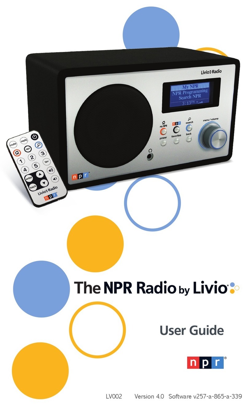 Livio Radio LV002 user guide