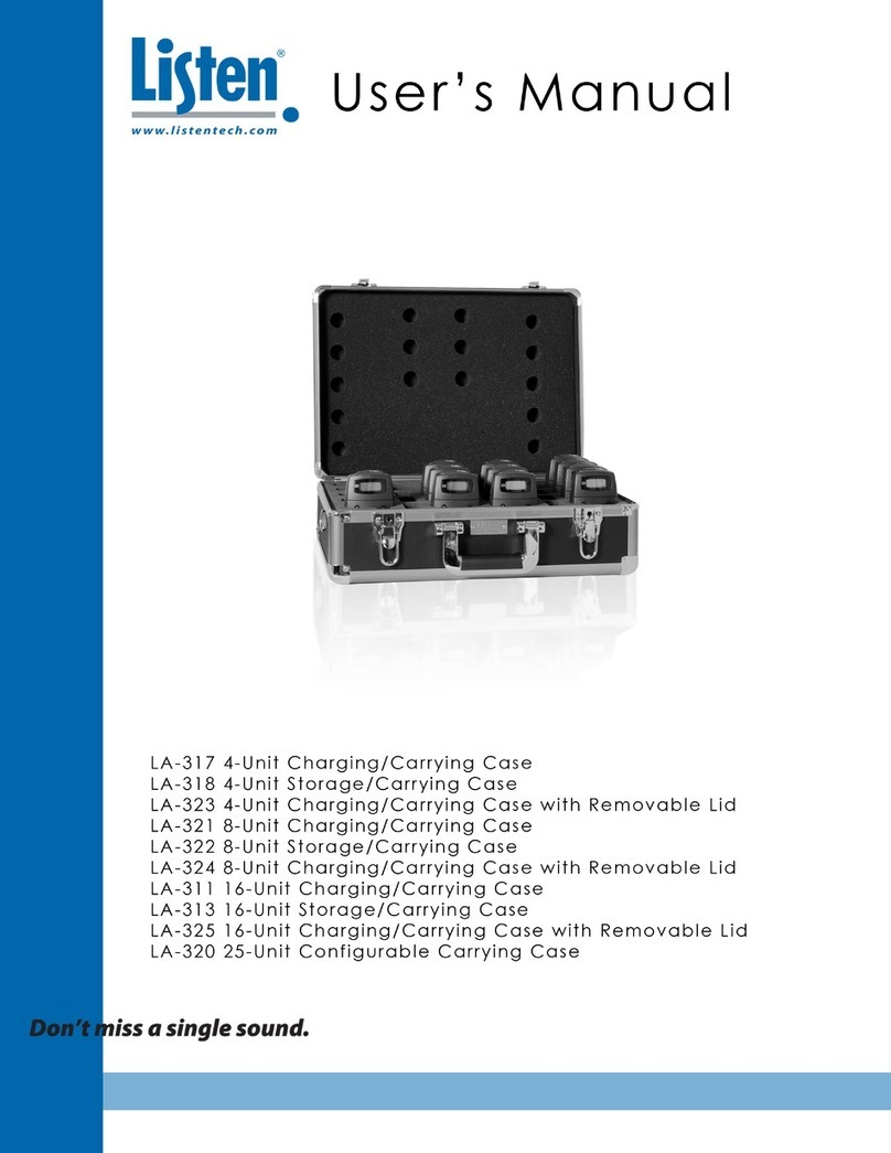 Listen Technologies LA-318 user manual