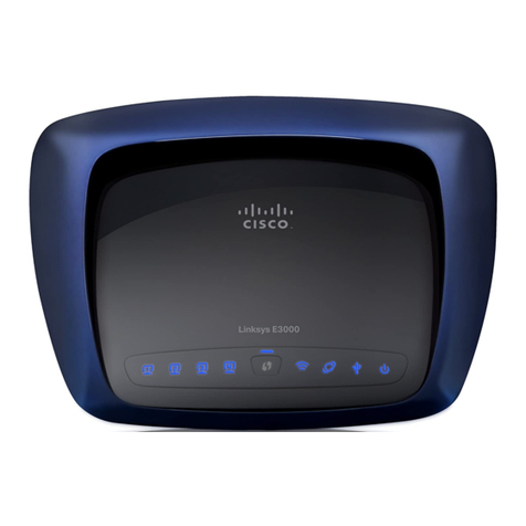 Linksys E3000 User manual