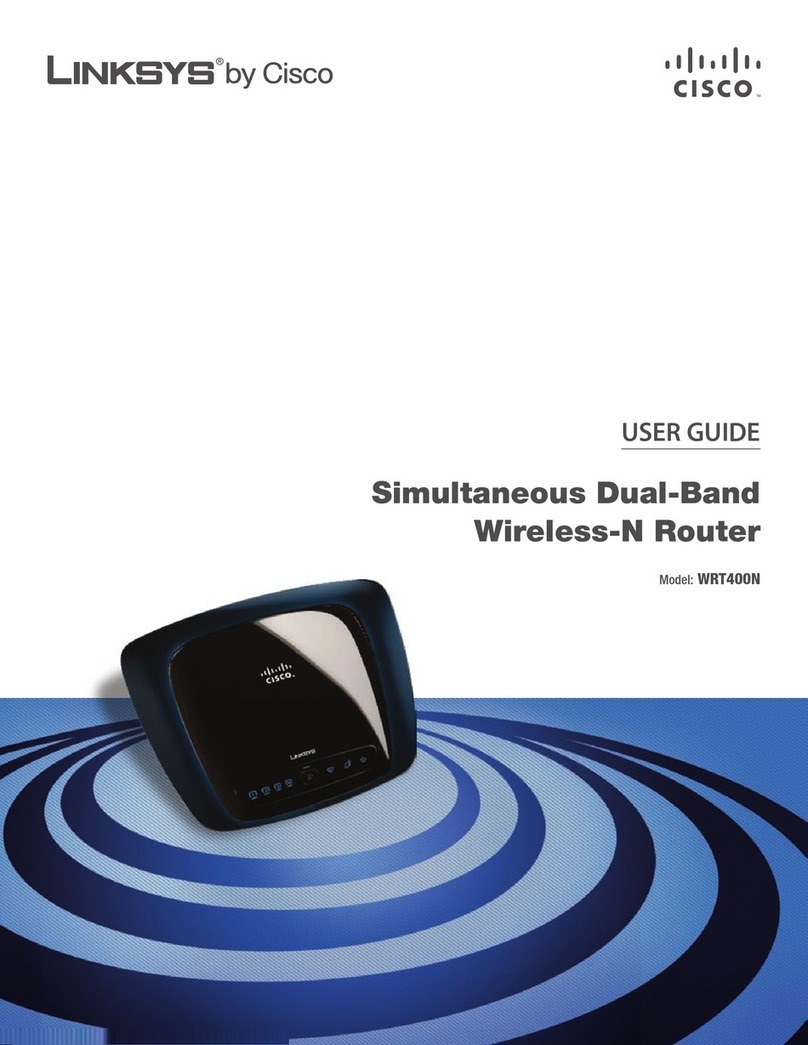 Linksys WRT400N - Simultaneous Wireless-N Router... User manual