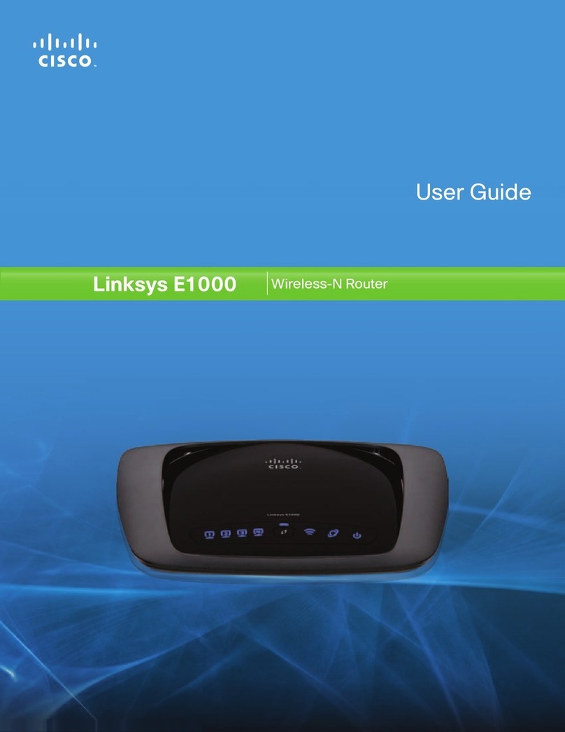 Linksys E1000 User manual