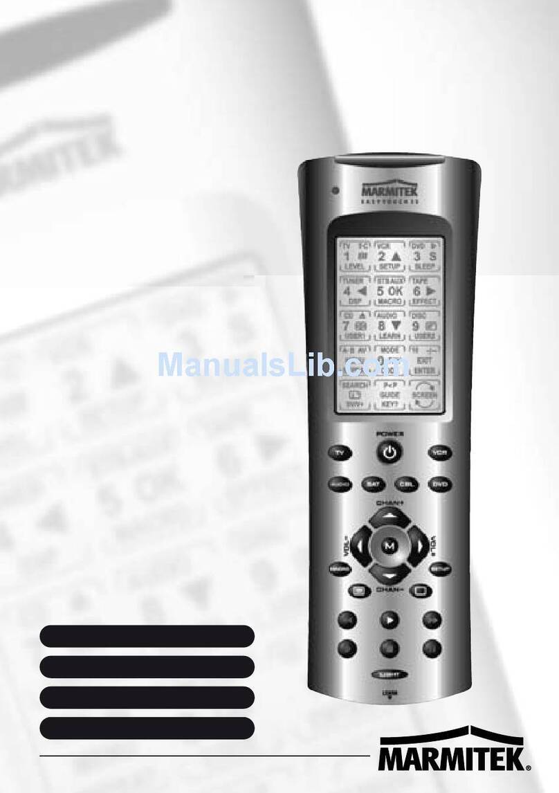 Marmitek EasyTouch 25 User manual