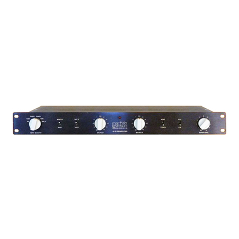 Mark Levinson JC-2 User manual