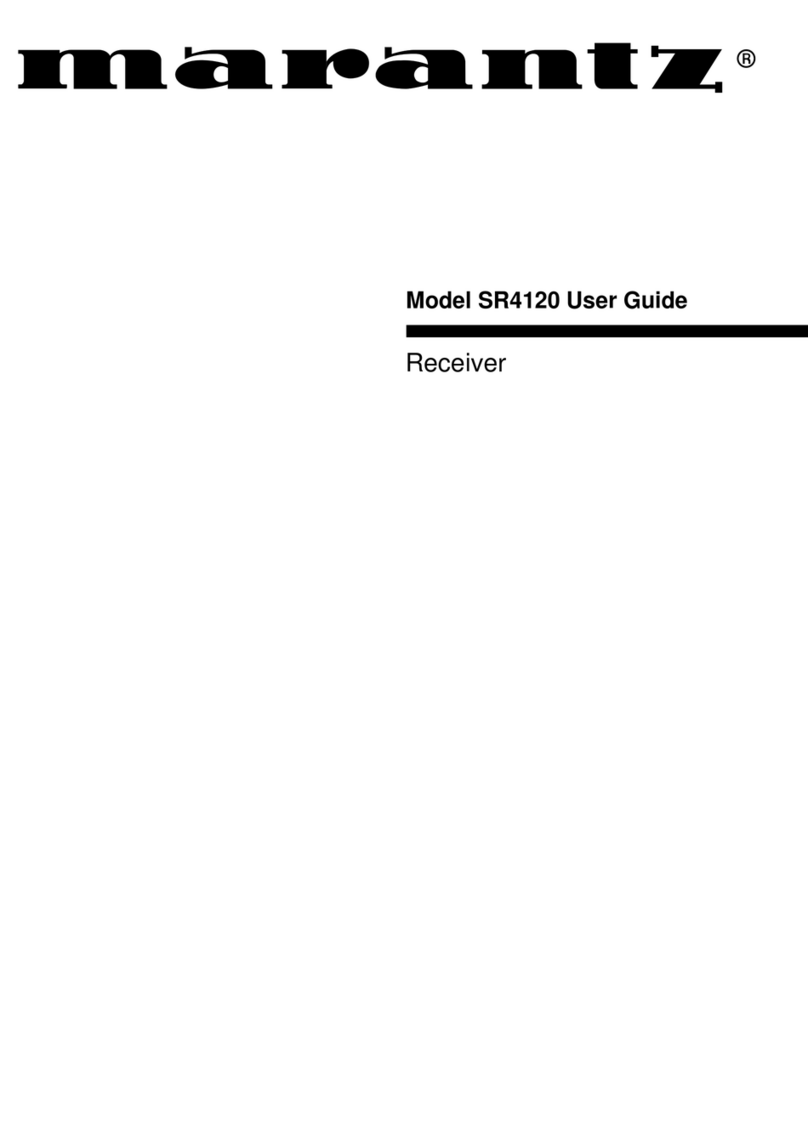Marantz SR4120 user guide