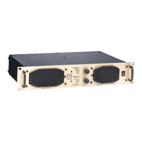 Martin Audio MA1.3s User manual Martin Audio MA1.3s User manual