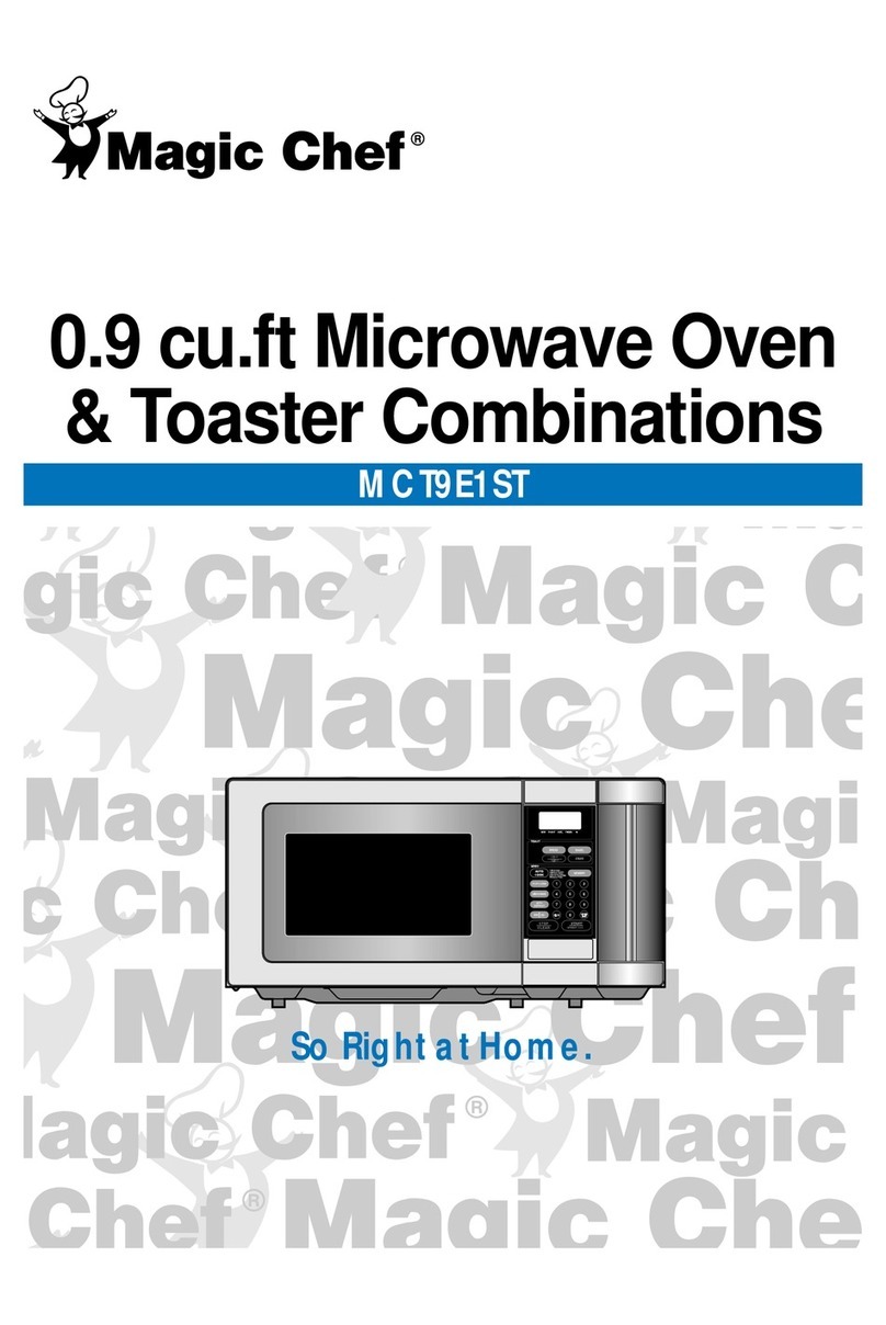 Magic Chef MCT9E1ST instruction manual