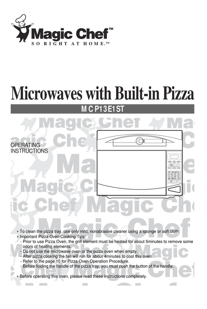 Magic Chef MCP13E1ST User manual