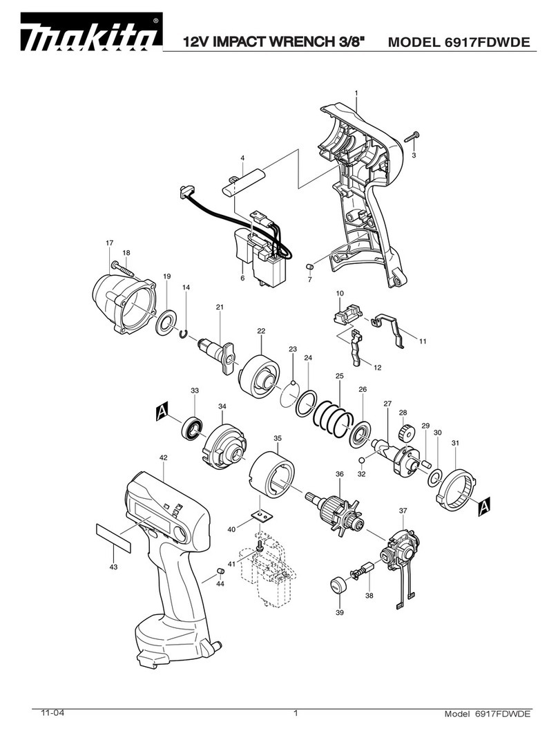 Makita 6917FDWDE parts list