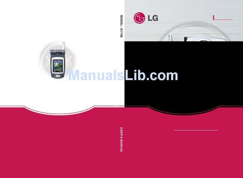 LG G7100 User manual